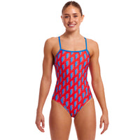 Funkita - Hot Volt - Ladies Eco Single Strap One Piece