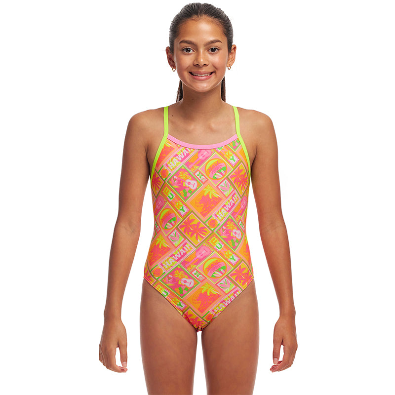 Funkita - Hula Bula - Girls Eco Single Strap One Piece