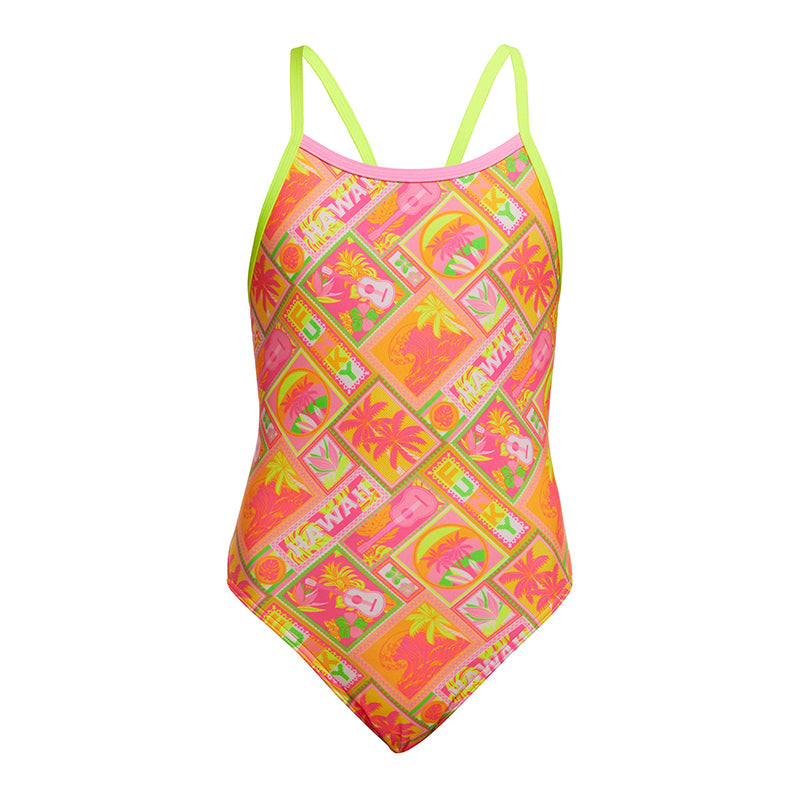 Funkita - Hula Bula - Girls Eco Single Strap One Piece