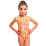 Funkita - Hula Bula - Toddler Girls Eco Printed One Piece