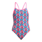 Funkita - Hummy Bunny - Girls Eco Single Strap One Piece