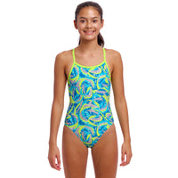 Funkita - Ice Slicer - Girls Eco Single Strap One Piece