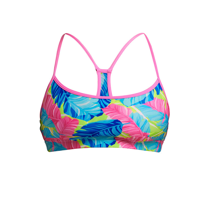 Funkita - I'm Leaving - Ladies Eco Swim Crop Top