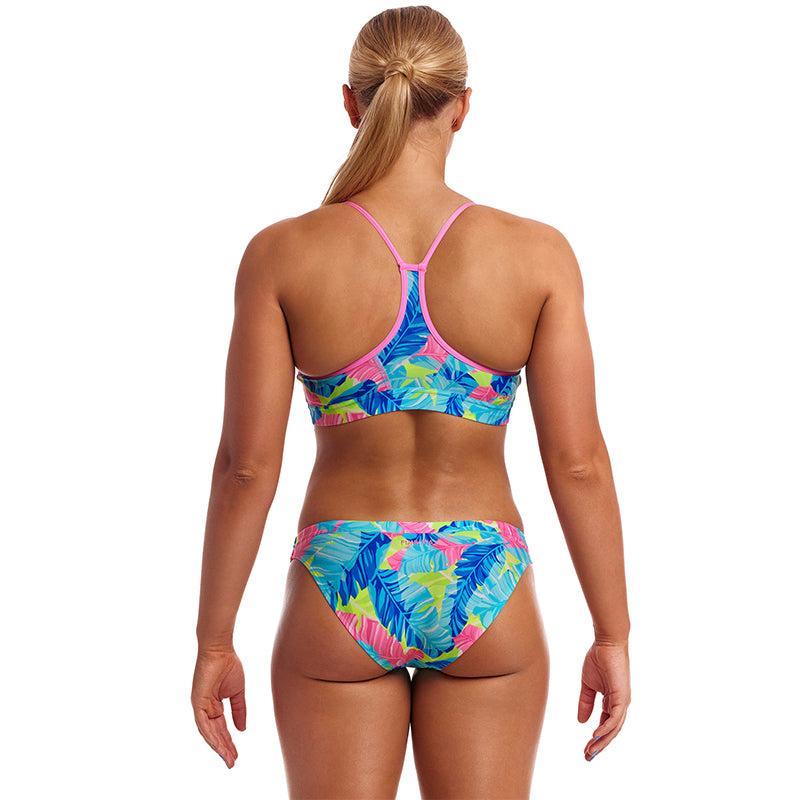 Funkita - I'm Leaving - Ladies Eco Swim Crop Top