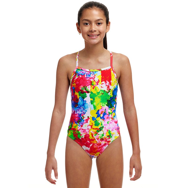 Funkita - Ink Jet - Girls Eco Strapped In One Piece