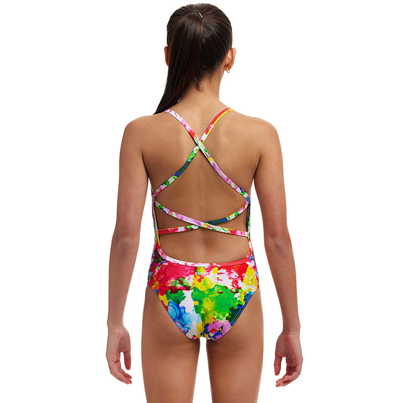 Funkita - Ink Jet - Girls Eco Strapped In One Piece