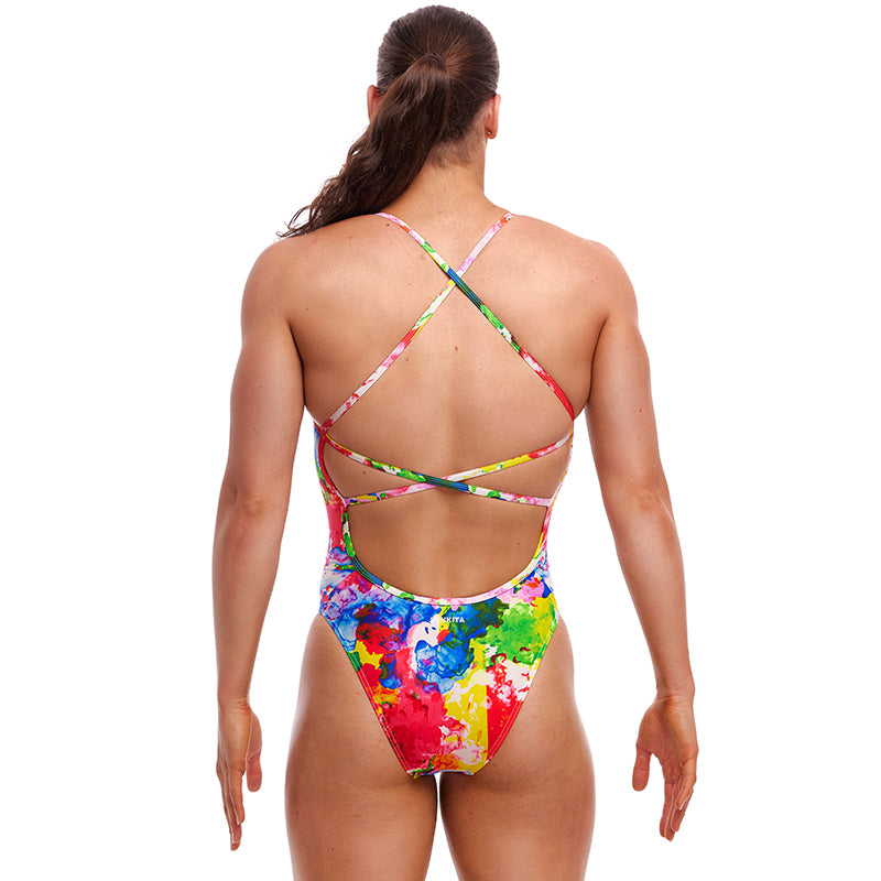 Funkita - Ink Jet - Ladies Eco Strapped In One Piece