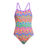 Funkita - Jig Jag - Girls Eco Single Strap One Piece