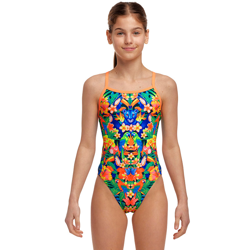 Funkita - Jungle Town - Girls Single Strap One Piece