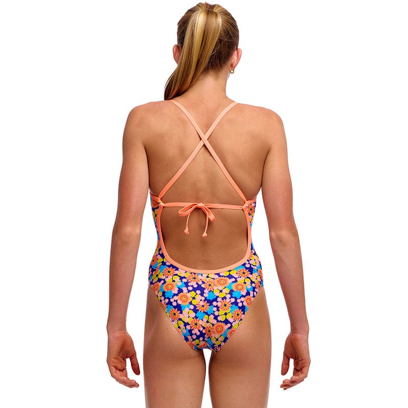 Funkita - Killer Flowers - Girls Eco Tie Me Tight One Piece