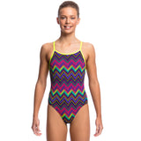 Funkita - Knitty Gritty - Girls Diamond Back One Piece