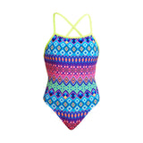 Funkita - Kris Kringle - Ladies Tie Me Tight One Piece