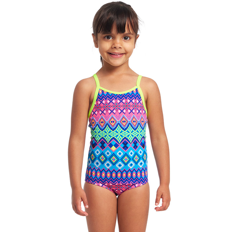 Funkita - Kris Kringle - Toddler Girls Printed One Piece