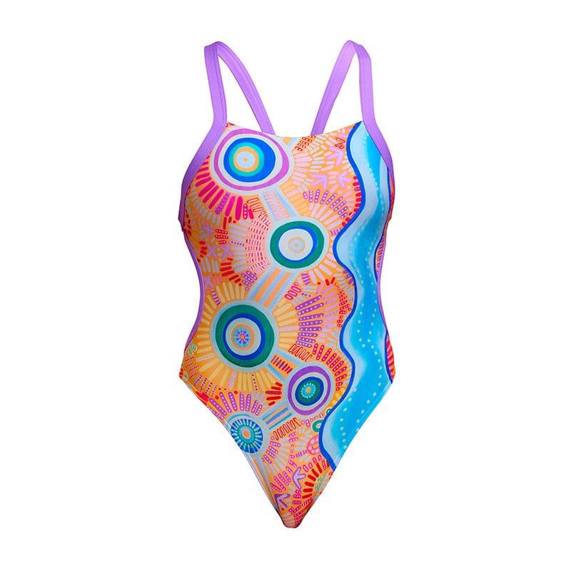Funkita - Kulin Colour - Ladies Eco Brace Free One Piece