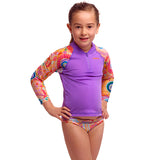 Funkita - Kulin Colour - Toddler Girls Zippy Rash Vest