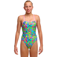 Funkita - Lakes & Saddles - Girls Eco Tie Me Tight One Piece