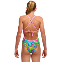 Funkita - Lakes & Saddles - Girls Eco Tie Me Tight One Piece