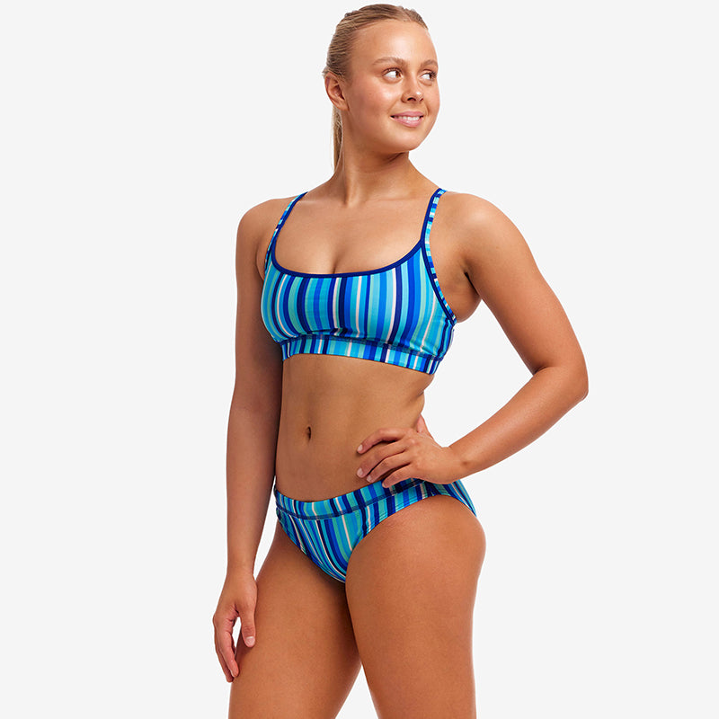 Funkita - Lane Lines - Ladies Eco Bikini Set Two Piece