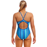 Funkita - Lane Lines - Ladies Eco Diamond Back One Piece