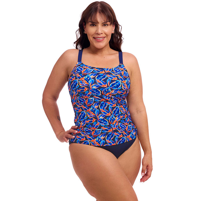 Funkita - Leaf Blower - Ladies Scoop Neck Tankini Top