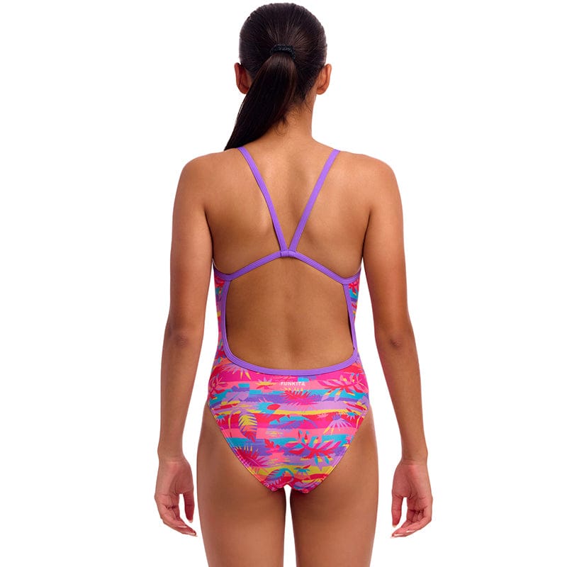 Funkita - Leave In - Girls Eco Single Strap One Piece