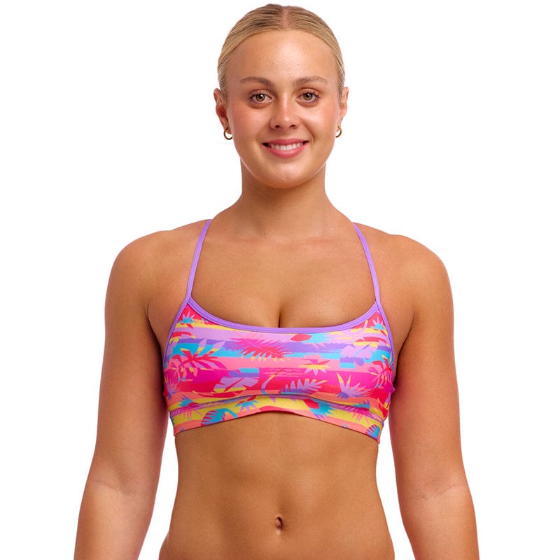 Funkita - Leave In - Ladies Eco Swim Crop Top