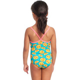 Funkita - Lime Splice - Toddler Girls Eco Printed One Piece