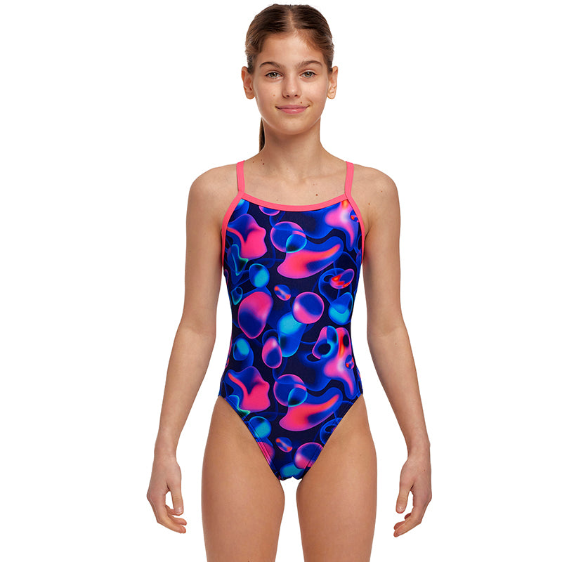 Funkita - Liquid Lights - Girls Single Strap One Piece