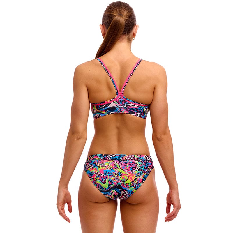 Funkita - Lolly Leopard - Ladies Eco Sports Brief