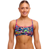 Funkita - Lolly Leopard - Ladies Eco Sports Top