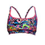 Funkita - Lolly Leopard - Ladies Eco Sports Top