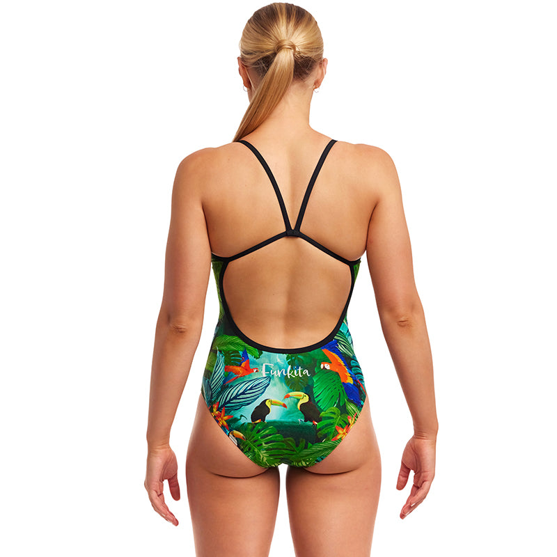 Funkita - Lost Forest - Ladies Single Strap One Piece