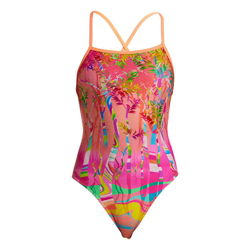 Funkita - Lost Lake - Ladies Eco Tie Me Tight One Piece