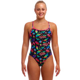 Funkita - Lost Leaf - Ladies Eco Diamond Back One Piece