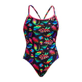Funkita - Lost Leaf - Ladies Eco Diamond Back One Piece