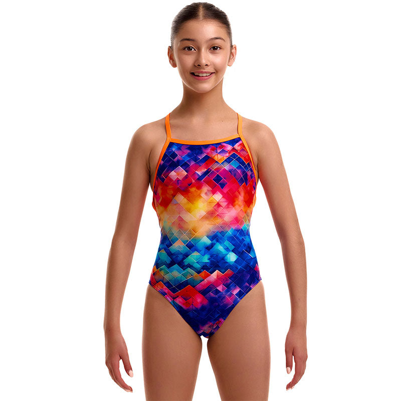 Funkita - Lost Mountain - Girls Eco Strapped In One Piece