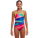 Funkita - Lost Ocean - Girls Eco Diamond Back One Piece