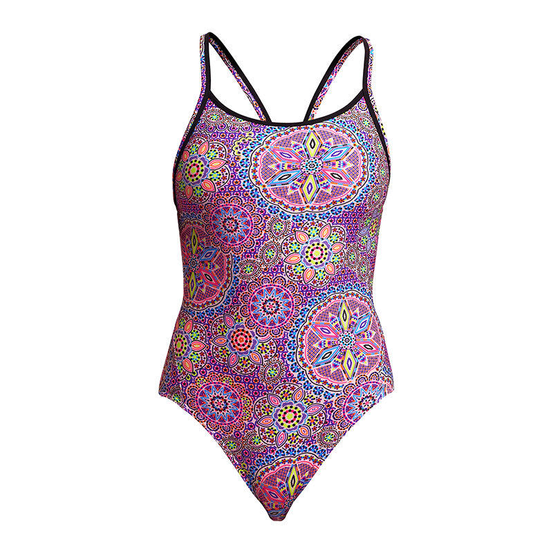 Funkita - Love Lacy - Ladies Eco Diamond Back One Piece