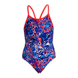 Funkita - Mad Cat - Girls Eco Diamond Back One Piece