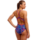 Funkita - Mad Cat - Ladies Eco Diamond Back One Piece