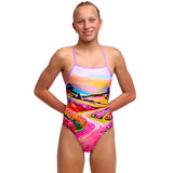 Funkita - Meadow Made - Girls Eco Strapped In One Piece