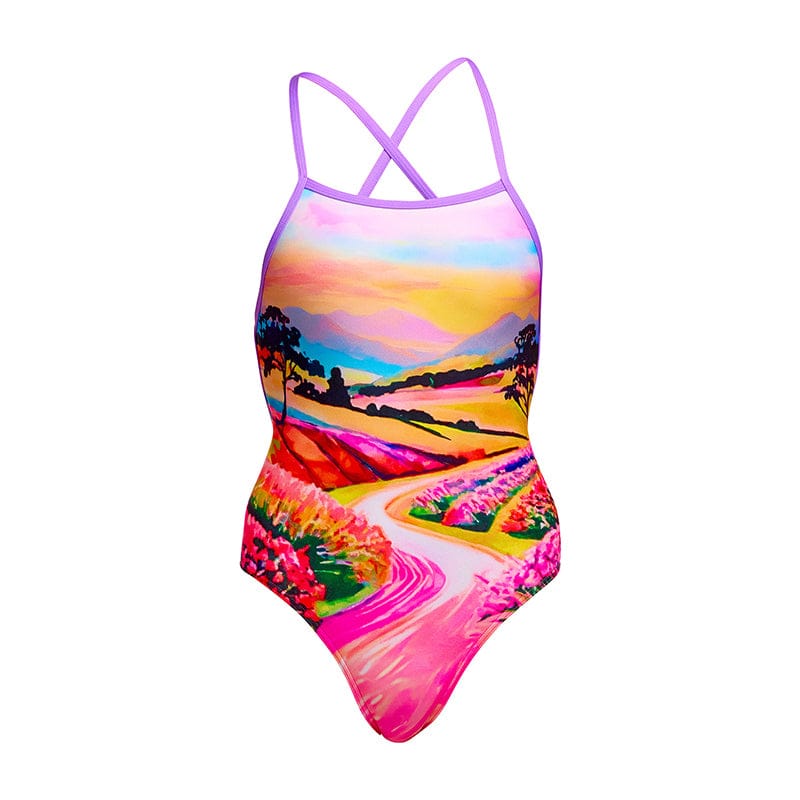 Funkita - Meadow Made - Girls Eco Strapped In One Piece
