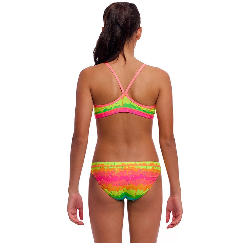 Funkita - Melting Mayhem - Girls Eco Racerback Two Piece
