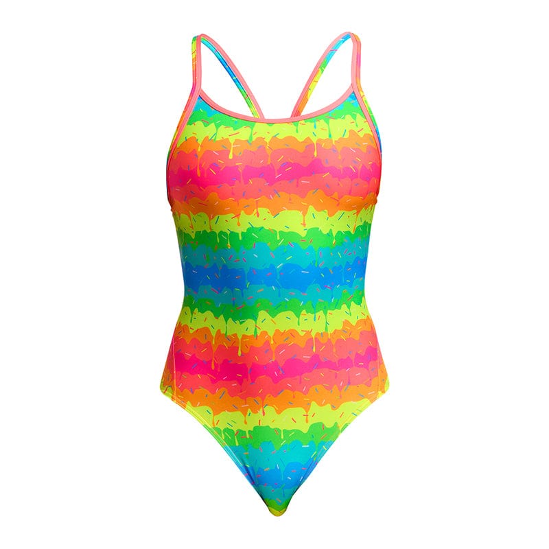 Funkita - Melting Mayhem - Ladies Eco Diamond Back One Piece