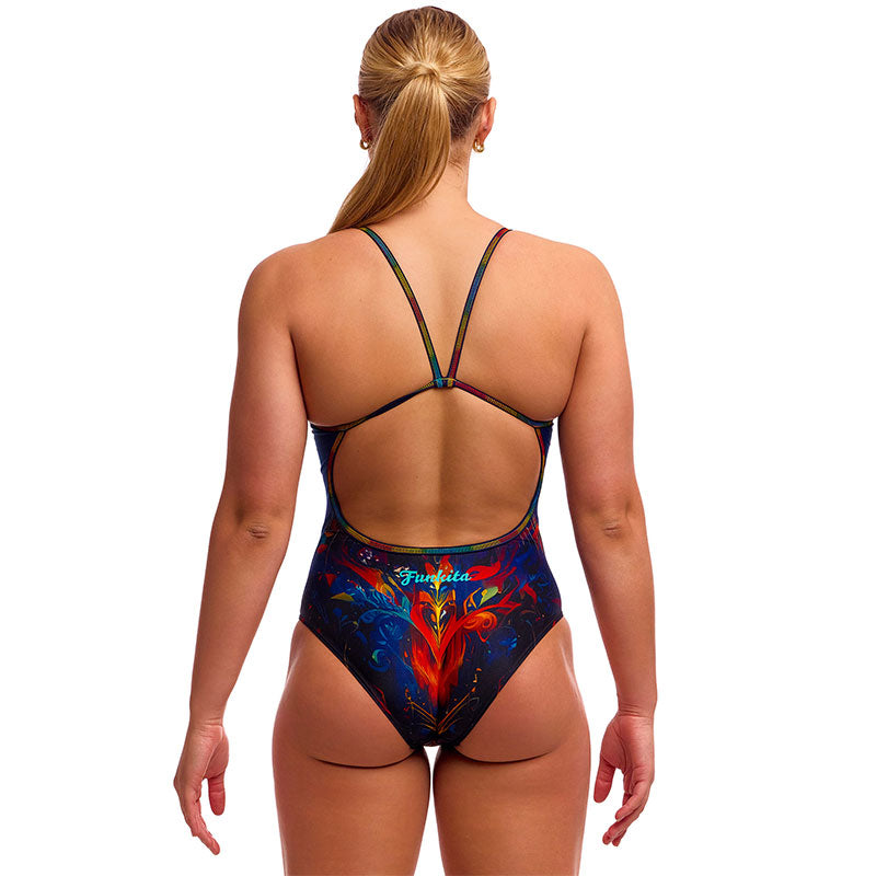 Funkita - Meow Baby - Ladies Eco Single Strap One Piece