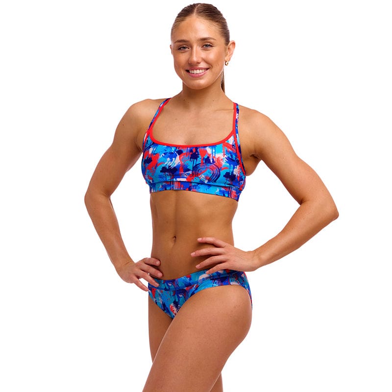 Funkita - Messy Messy Messy - Ladies Eco Sports Brief