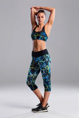 Funkita - Midnight Marble - Ladies Rapid Racer Tight