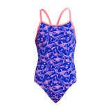 Funkita - Minky Pinky - Girls Diamond Back One Piece