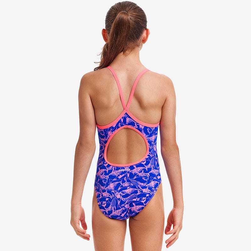 Funkita - Minky Pinky - Girls Diamond Back One Piece