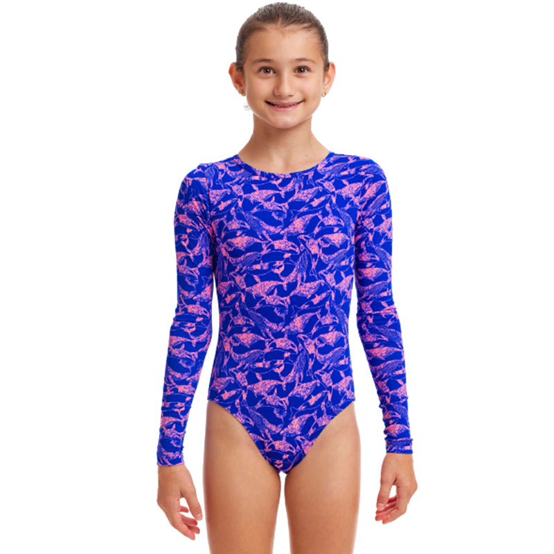 Funkita - Minky Pinky - Girls Long Shot One Piece